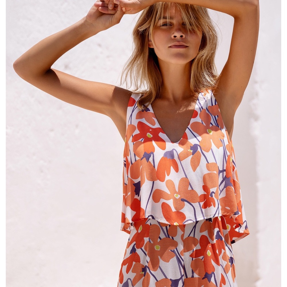 Lightweight, designer jumpsuit. New w/tags on!